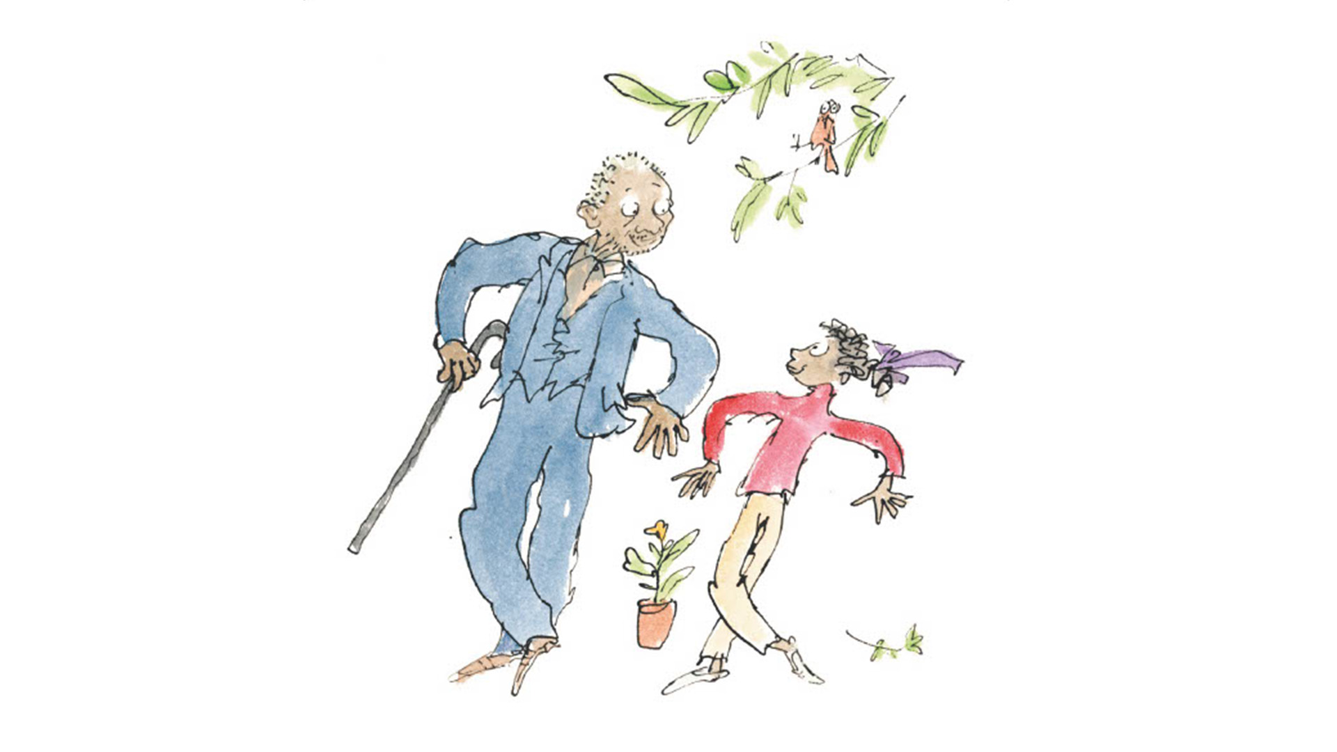 Join the Movement, Refugee Week Simple Acts 2026 illustration © Quentin Blake