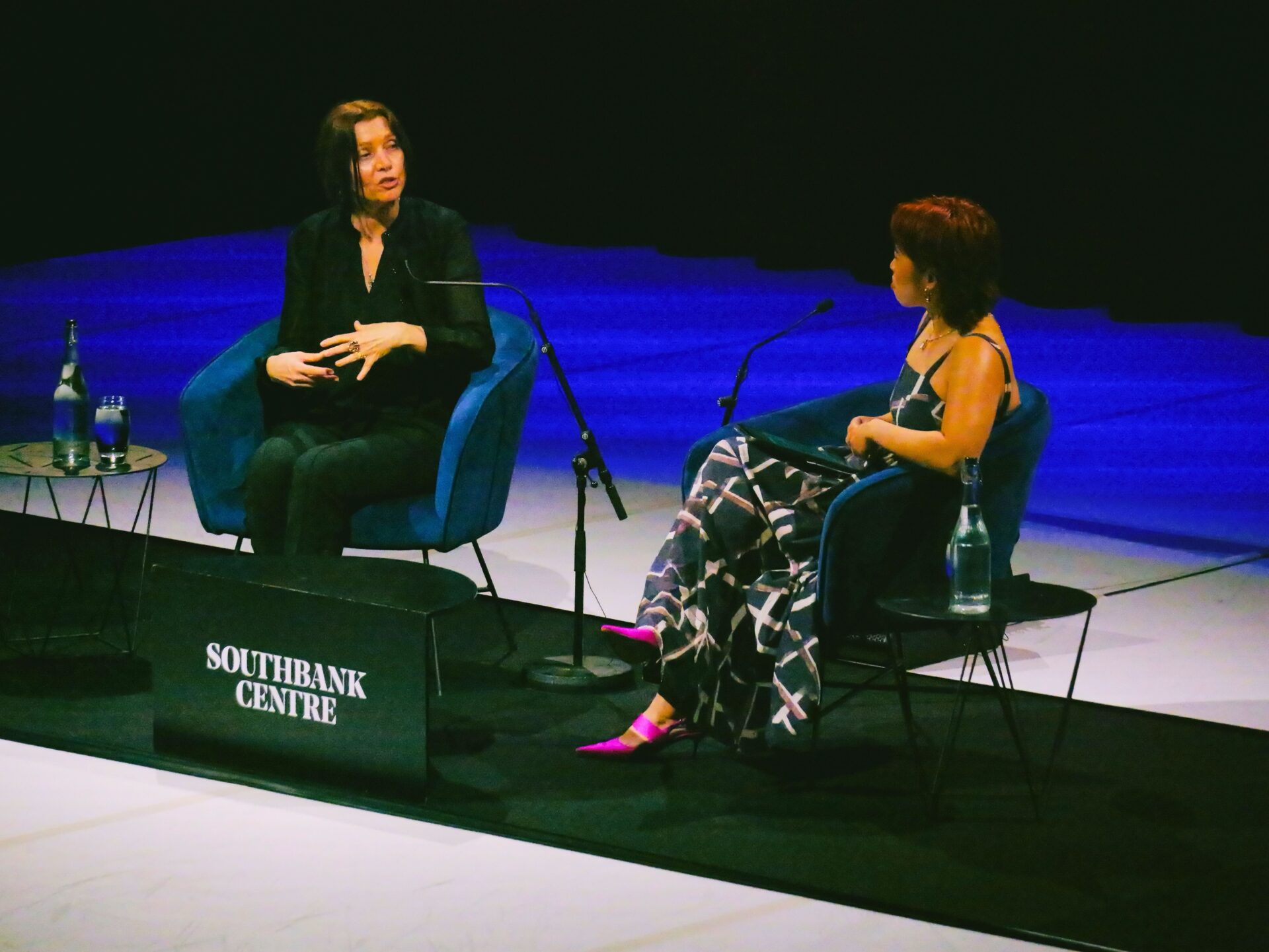 elif shefak in conversation on stage at southbank centre 